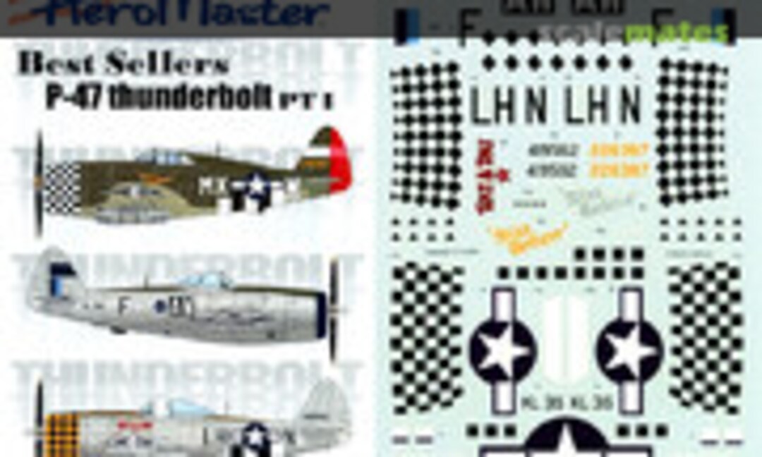 1:48 Best Sellers P-47 Thunderbolt Pt. I (AeroMaster 48-538) 48-538