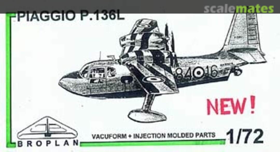 Boxart Piaggio P.136L MS-73 Broplan Boxart Piaggio P.136L MS-73 Broplan