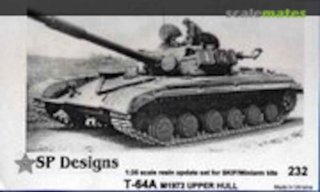 1:35 T-64A M1972 upper hull Conversion Set ~Skif/Miniarm~ (SP Designs 232)