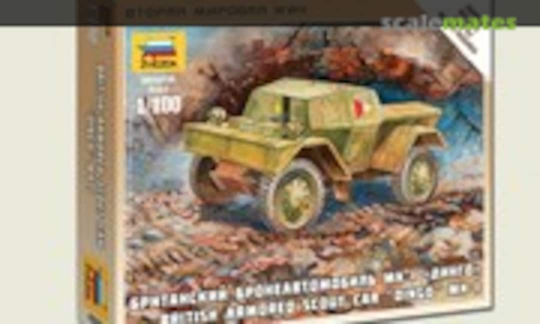 1:100 British Armored Scout Car "Dingo" Mk.I (Zvezda 6229)