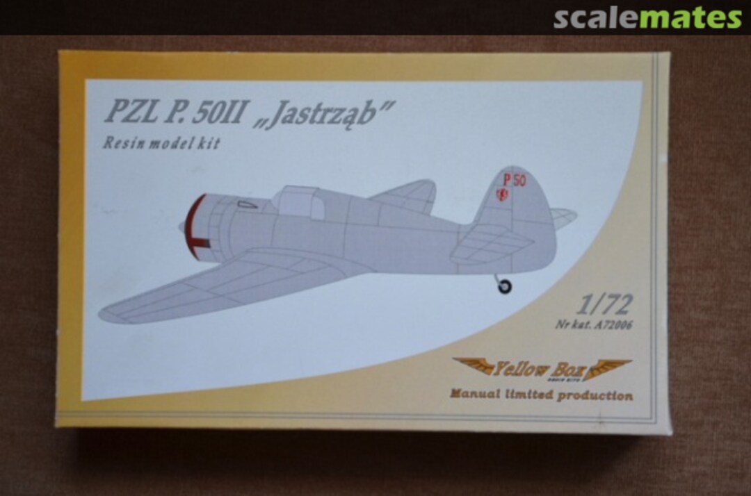 Boxart PZL P.50II A72005 Yellow Box