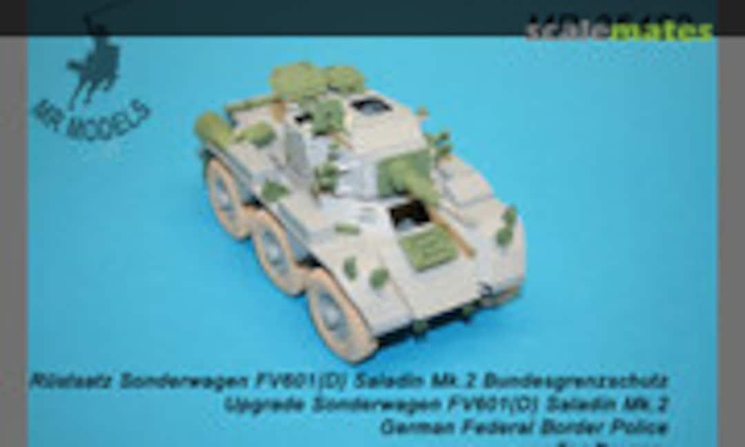 1:35 upgrade & gun barrel FV 601(D) Saladin German Border Police (MR Modellbau MR-35482) MR-35482
