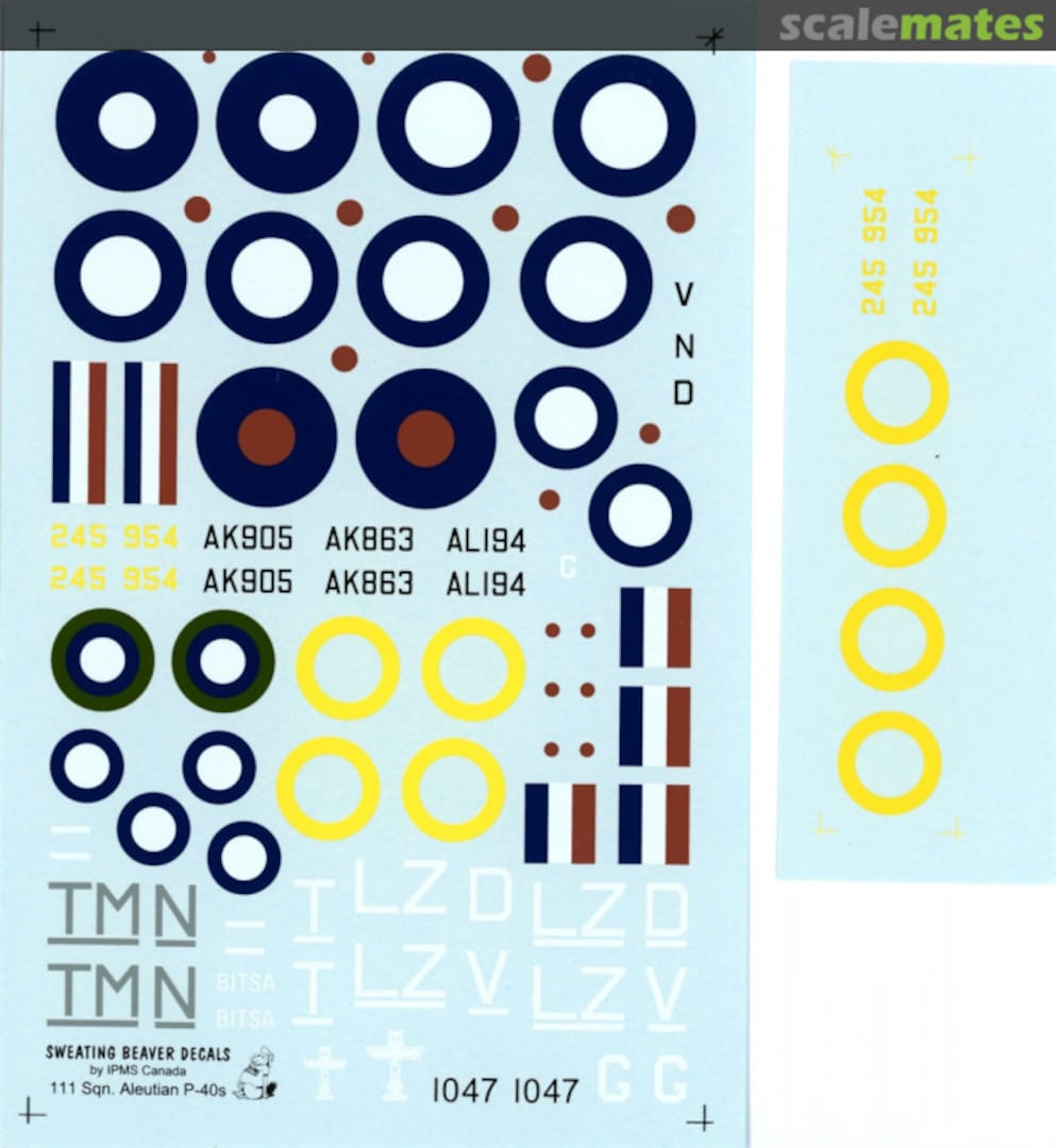 Boxart Aleutian P-40s IPMS Canada Boxart Aleutian P-40s IPMS Canada