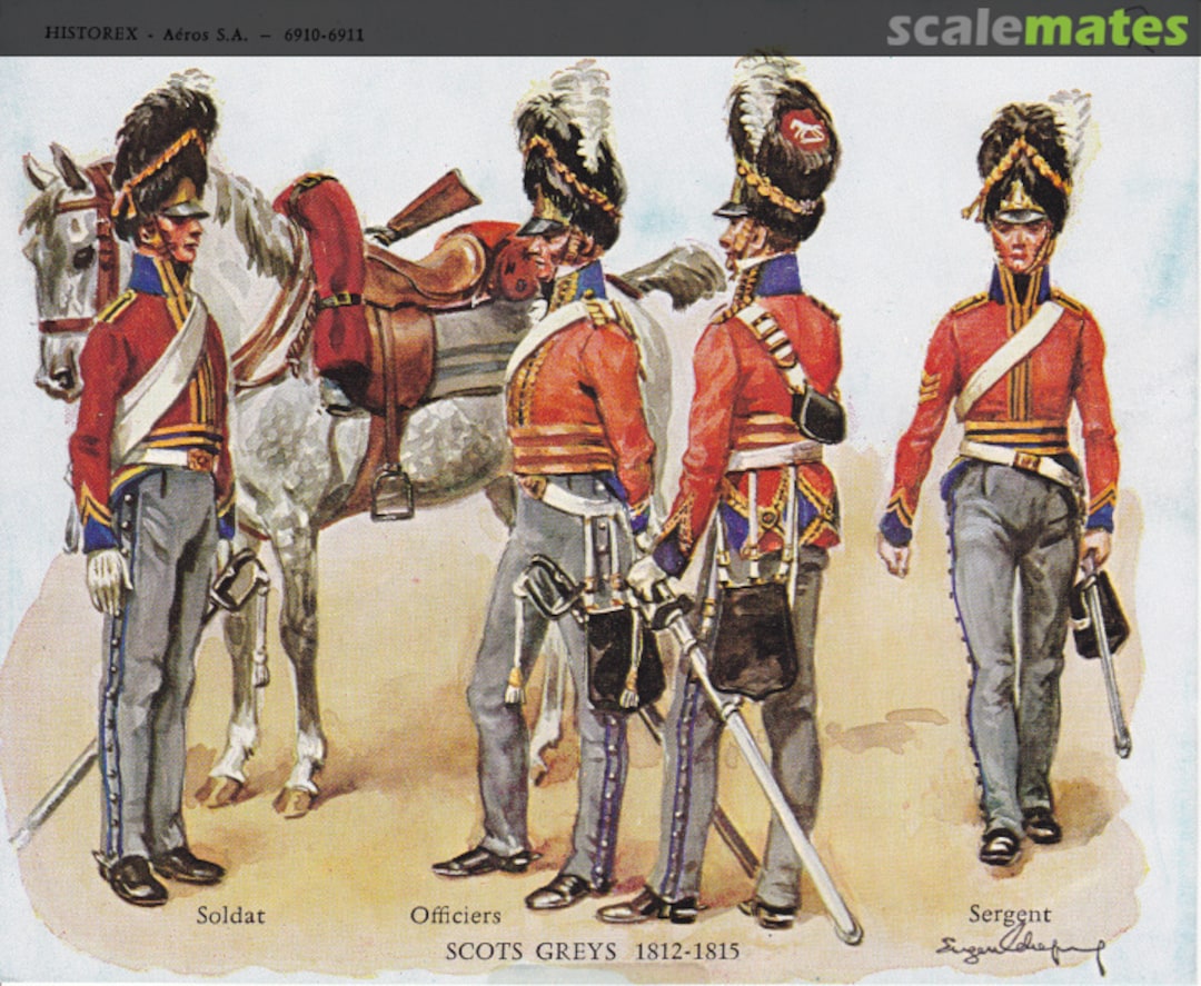 Boxart Royal North British Dragoons 1812-1815 711 Historex Boxart Royal North British Dragoons 1812-1815 711 Historex