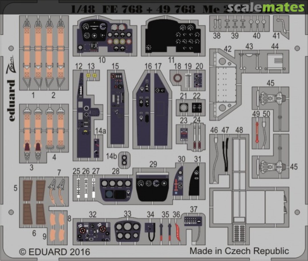 Boxart Me 262B-1a/U1 FE768 Eduard Boxart Me 262B-1a/U1 FE768 Eduard