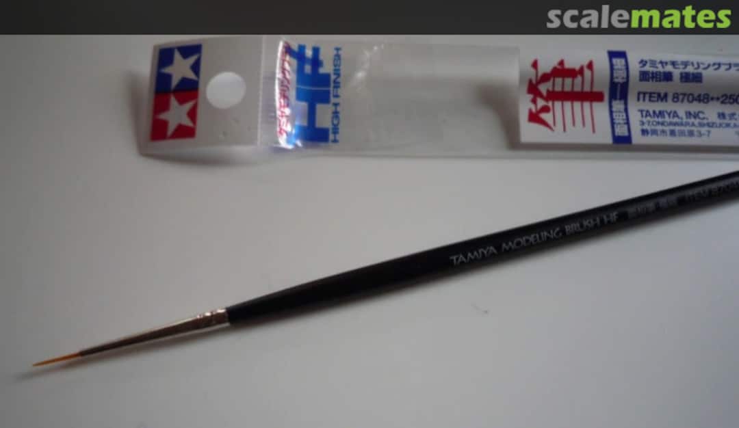 Boxart "High Finish" Pointed Brush 87049 Tamiya Boxart "High Finish" Pointed Brush 87049 Tamiya