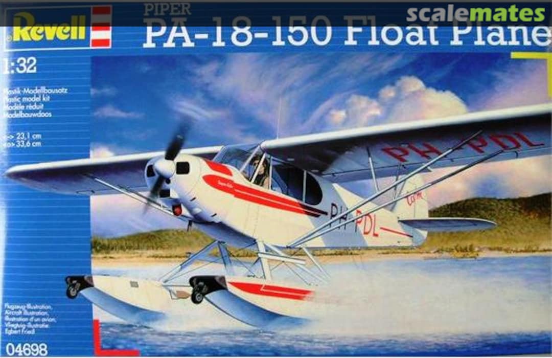 Boxart Piper PA-18-150 Float Plane 04698 Revell