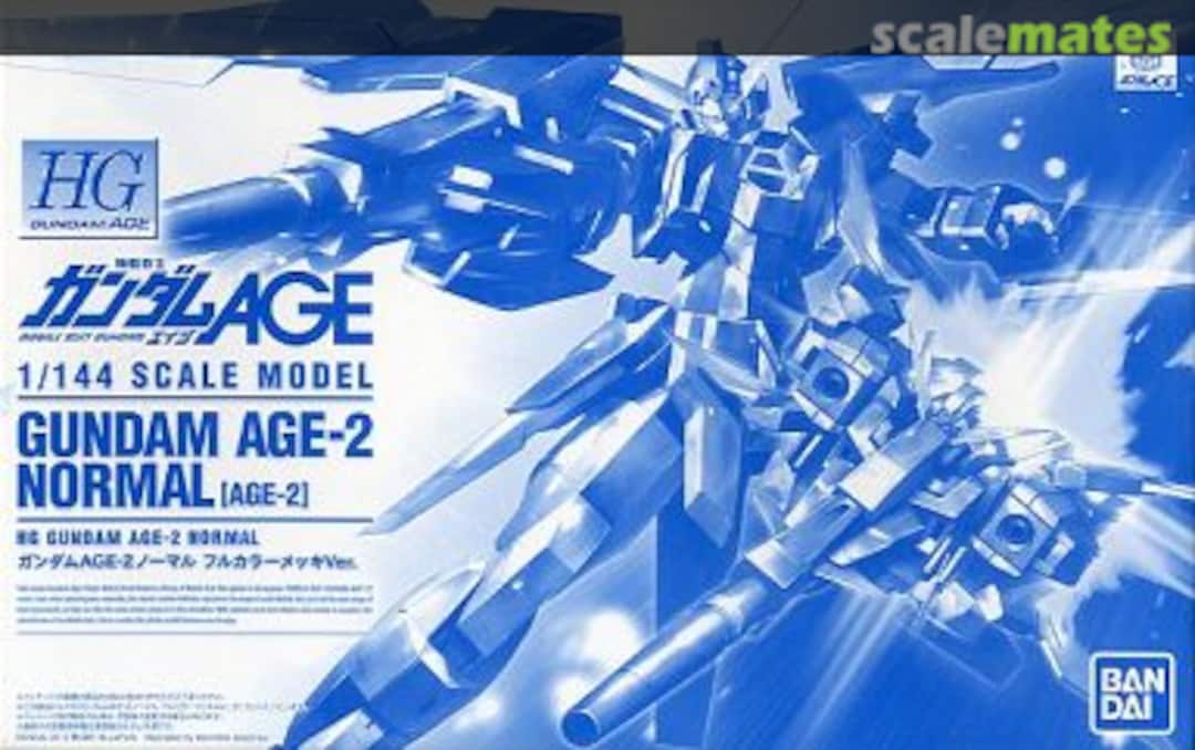 Boxart Gundam Age-2 Normal (Full Color Plated Ver.) 0178549 Bandai Boxart Gundam Age-2 Normal (Full Color Plated Ver.) 0178549 Bandai