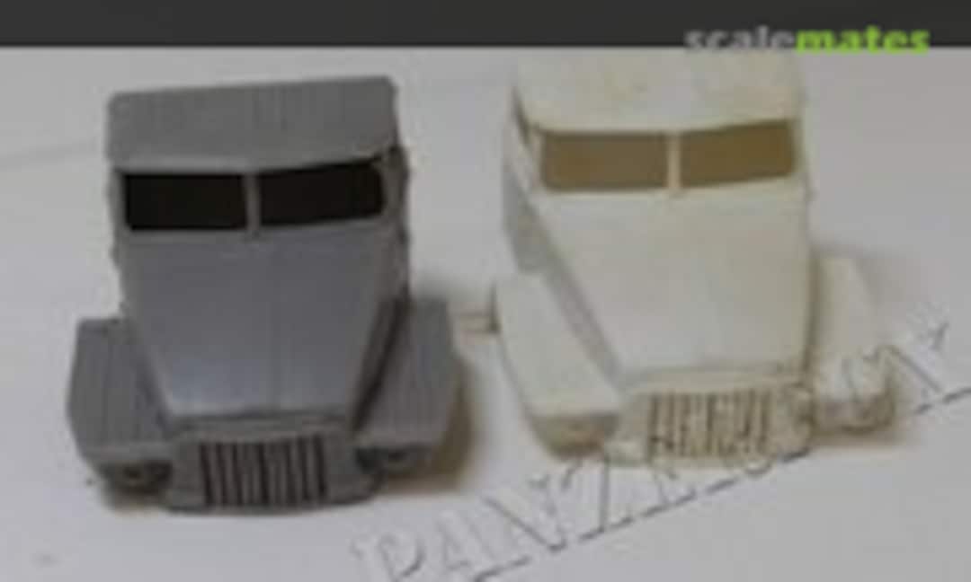 1:72 Fahrerhaus für Ural 375 (2 Stück) (ZZ Exclusive Modell A72002) A72002