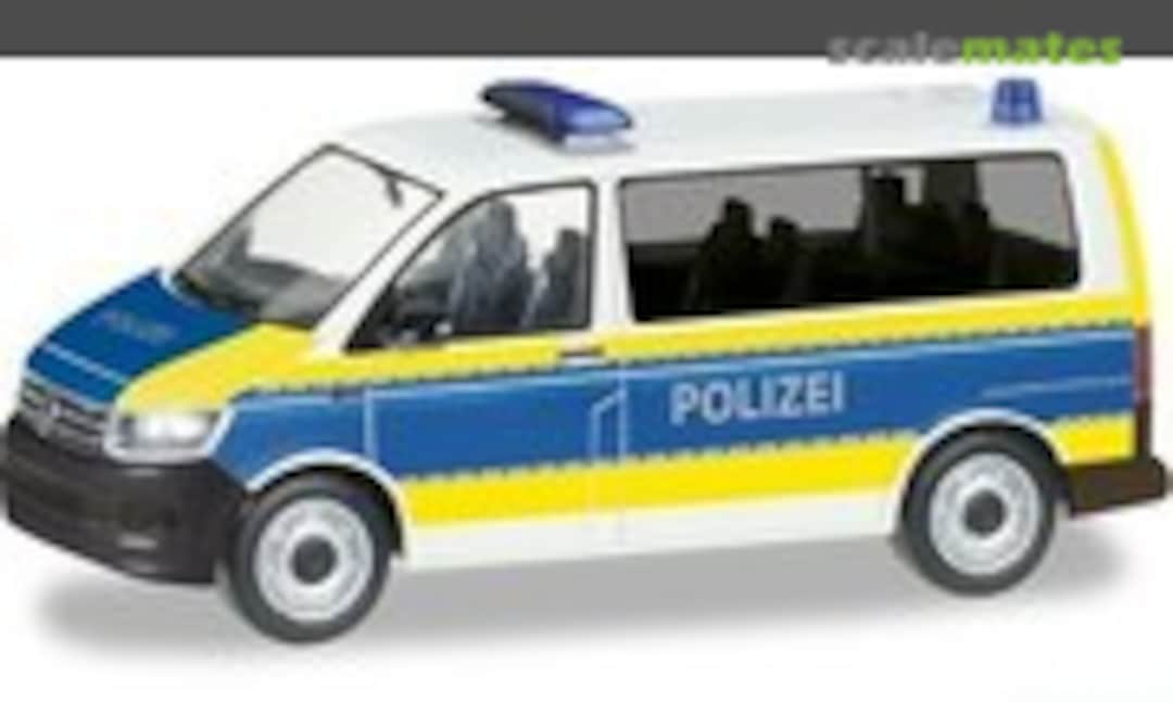 1:87 VW T6 Bus &quot;Polizei Brandenburg&quot; (Herpa 094672)