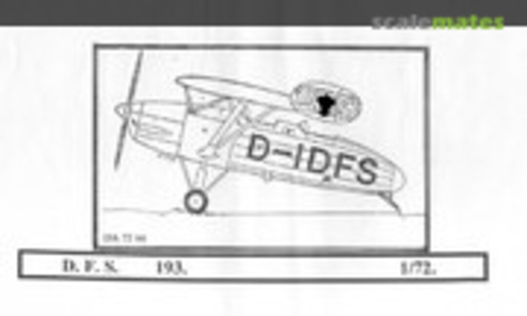 1:72 DFS 193 (Dujin DA7266) DA7266