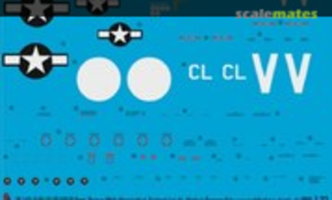 1:72 P-38J 55 FG/338FS Capt. Thomas White England 1944 (Peddinghaus-Decals EP 1476) EP 1476