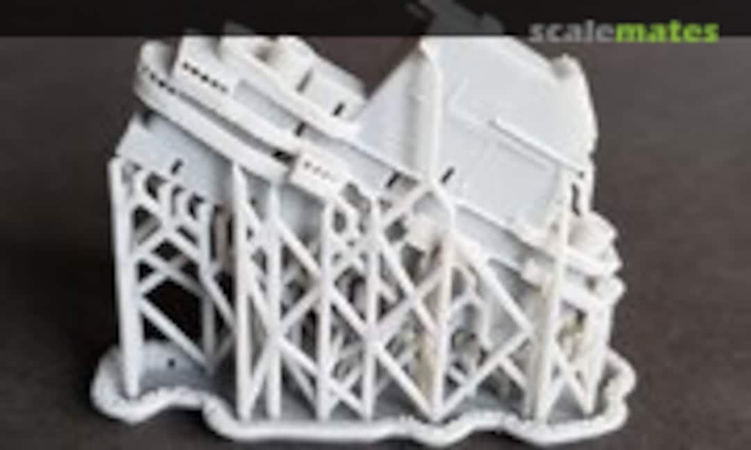 1:700 USS Hornet CV-12 Island, 1953 (Model Monkey 700-CV12 1953) 700-CV12 1953