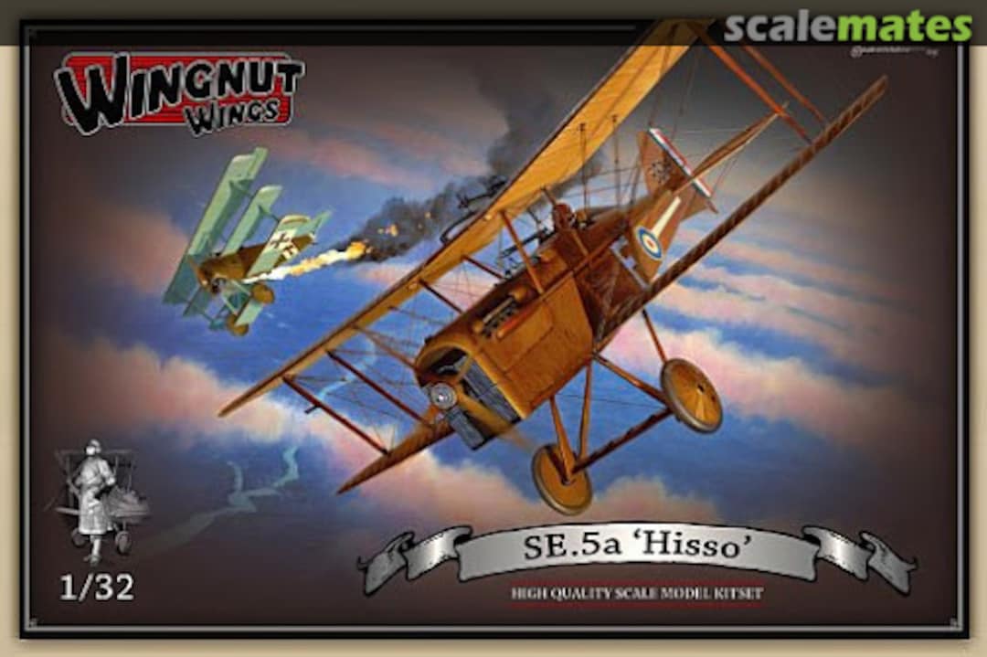 Boxart SE.5a 'Hisso' 32003 Wingnut Wings Boxart SE.5a 'Hisso' 32003 Wingnut Wings