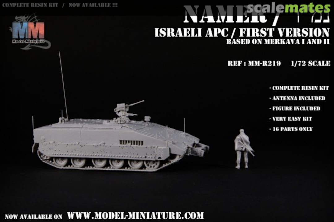 Boxart Namer APC (first version) MM-R219 Model Miniature Boxart Namer APC (first version) MM-R219 Model Miniature