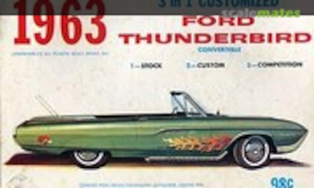 1:32 1963 Ford Thunderbird Convertible (Palmer Plastics 6301-98)