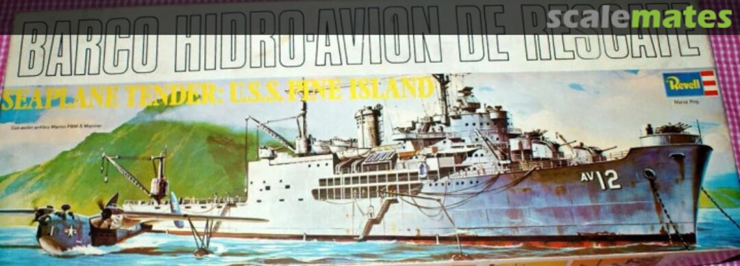 Boxart Barco Hidro-Avion De Rescate RH-455 Revell/Lodela Boxart Barco Hidro-Avion De Rescate RH-455 Revell/Lodela