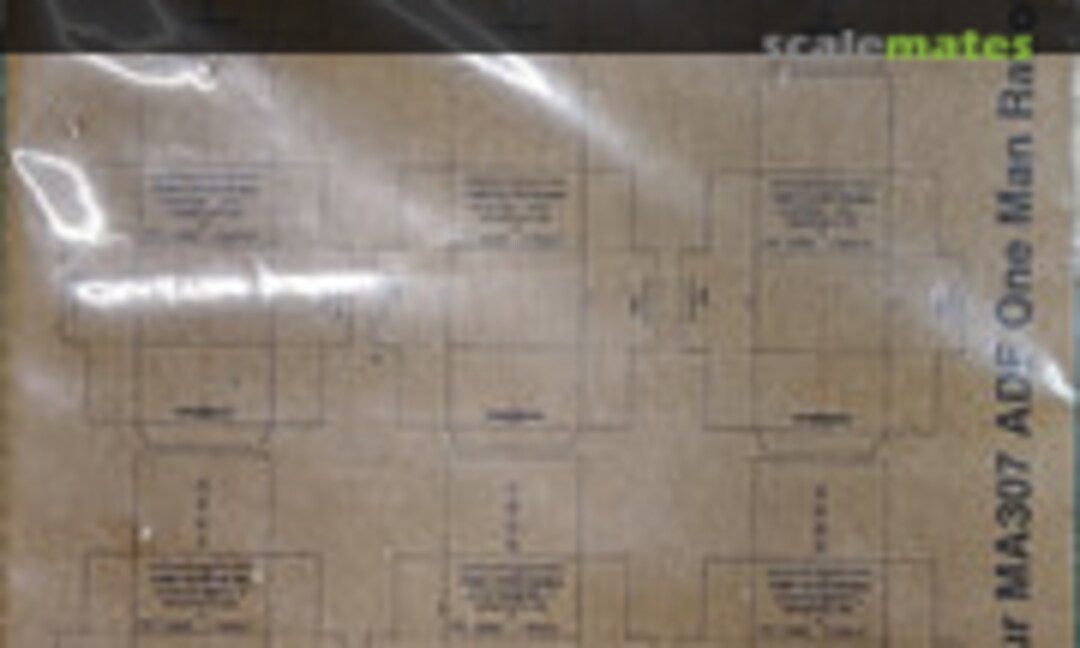 1:35 Australian Defence Force One Man Ration Packs(17) (Mouse House Enterprises MA307) MA307