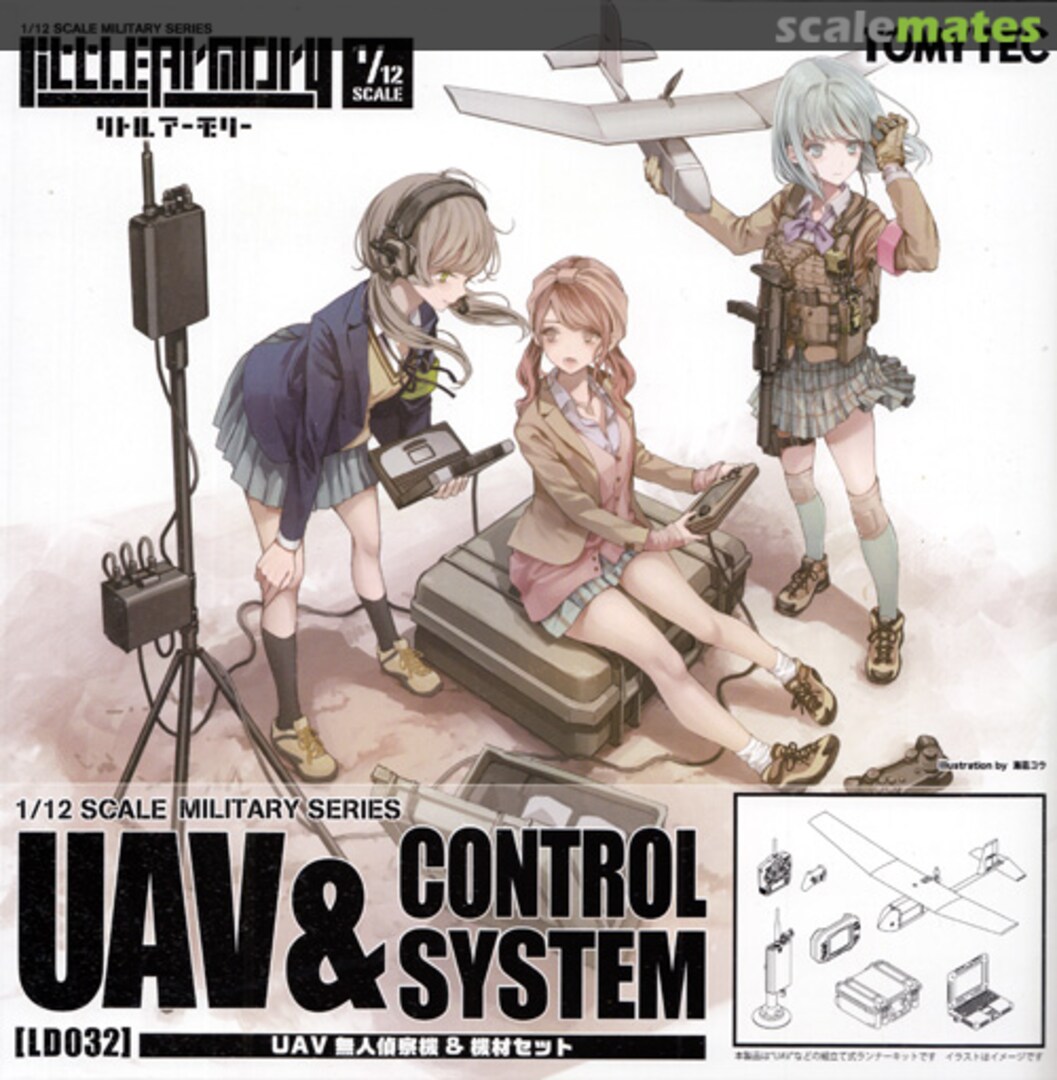 Boxart UAV & Control System LD032 Tomytec