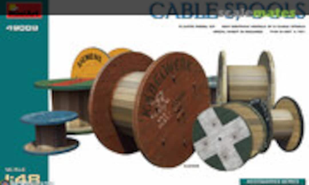 1:48 Cable Spools (MiniArt 49008) 49008