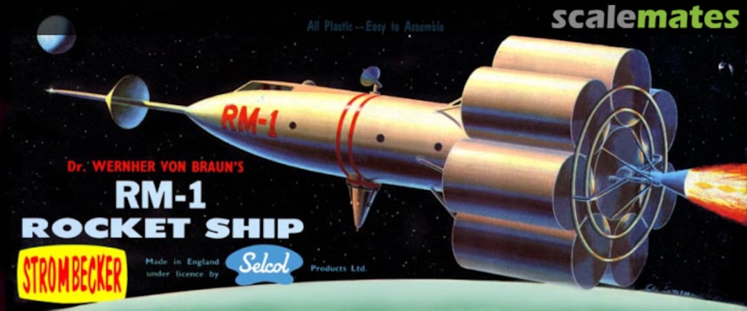 Boxart RM-1 Rocket Ship D-34 Selcol/Strombecker Boxart RM-1 Rocket Ship D-34 Selcol/Strombecker