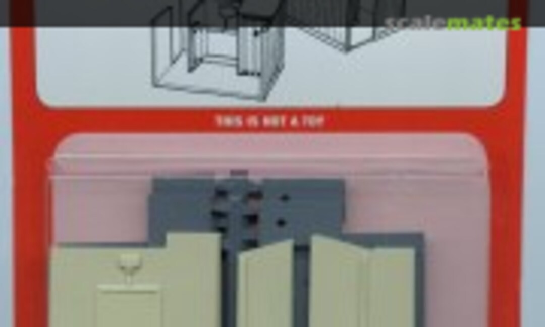 1:76 Small Gents Toilets (WILLS SS65) SS65