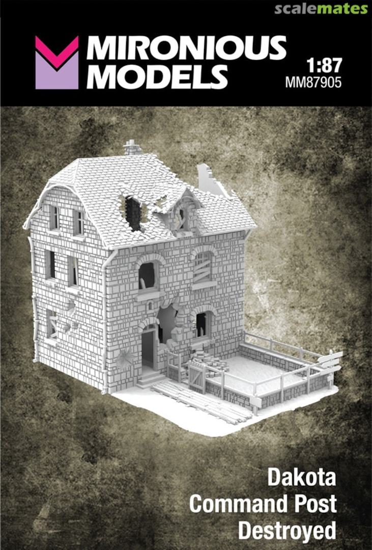 Boxart Dakota Command Post - Destroyed MM87905 Mironious Models Boxart Dakota Command Post - Destroyed MM87905 Mironious Models