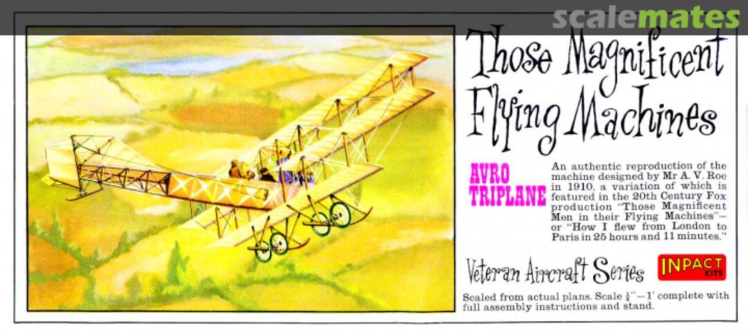 Boxart Avro Triplane P106 Inpact Kits Boxart Avro Triplane P106 Inpact Kits