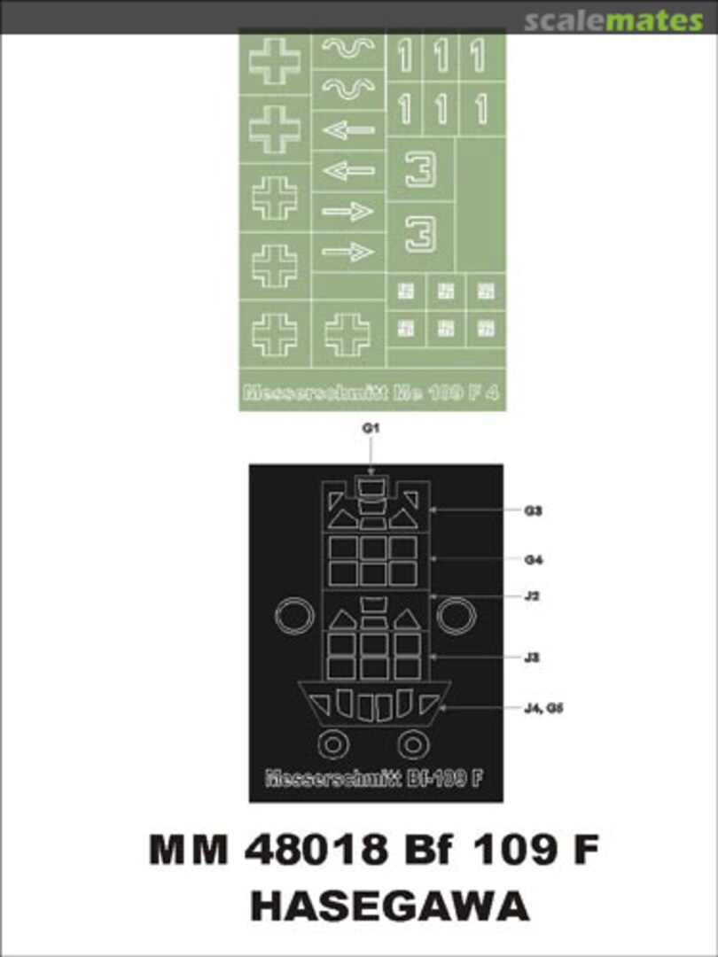 Boxart Bf 109F MM48018 Montex Boxart Bf 109F MM48018 Montex