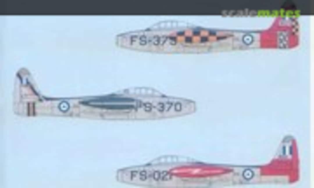 1:72 Hellenic Thunders Pt.2 (F-84G) (Icarus Productions 72013) 72013