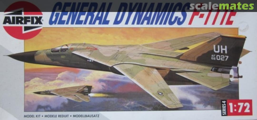 Boxart General Dynamics F-111E 9 04008 Airfix