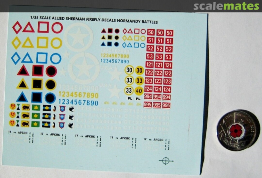 Boxart Allied Sherman Firefly Decals Normandy Battles DGS Military Hobby Boxart Allied Sherman Firefly Decals Normandy Battles DGS Military Hobby