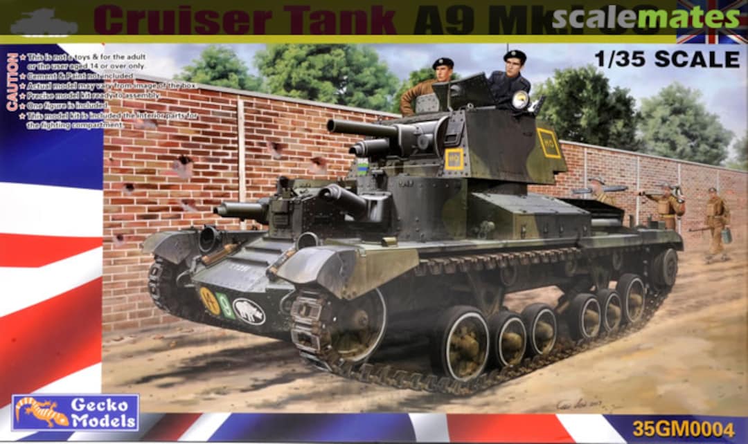 Boxart Cruiser Tank A9 Mk.I CS 35GM0004 Gecko Models