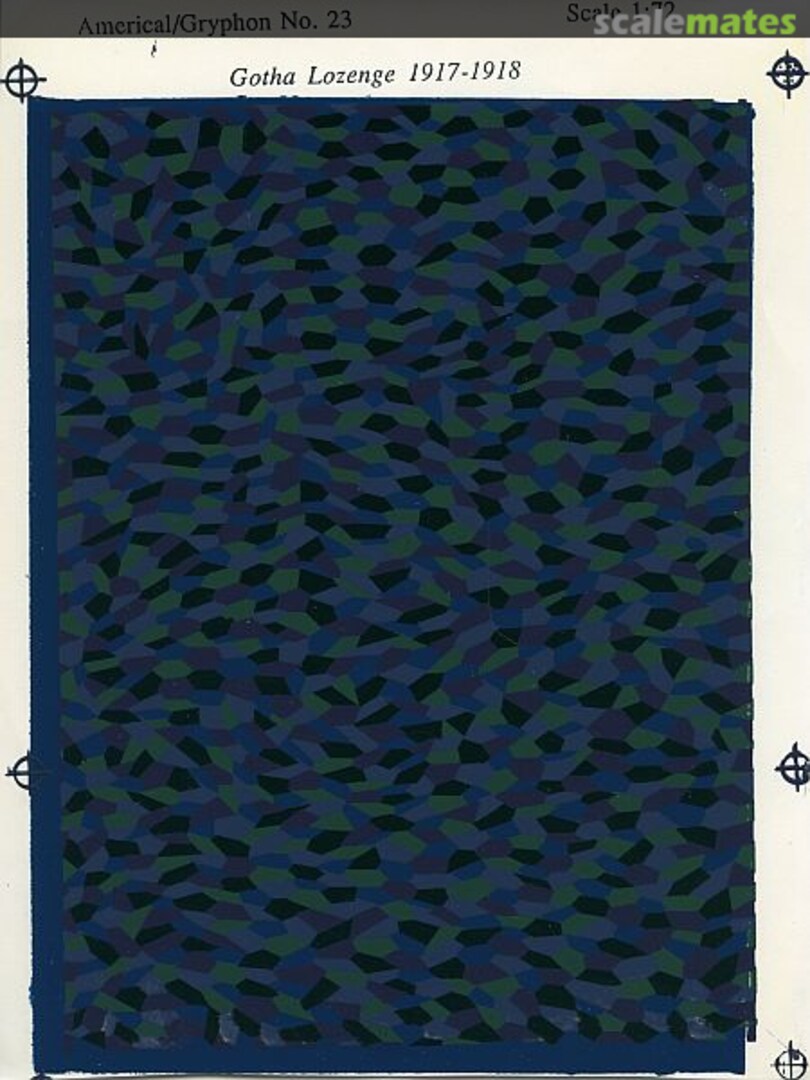 Boxart Gotha Lozenge 1917-18 23 Americal/Gryphon Boxart Gotha Lozenge 1917-18 23 Americal/Gryphon