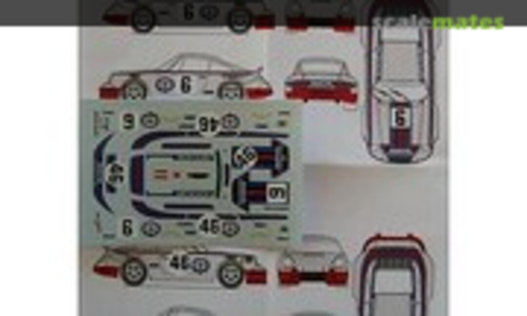 1:43 Porsche 911 Carrera RSR "MARTINI" (Renaissance DU209C) DU209C