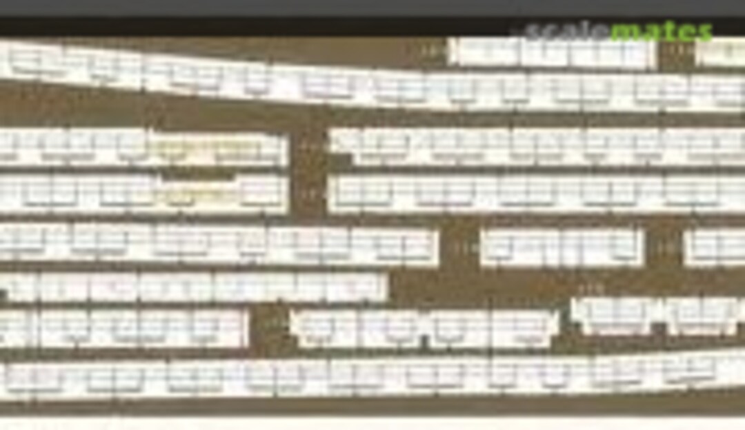 1:350 Agano Class Detail Up Parts Basic A (Hasegawa 72137) 72137