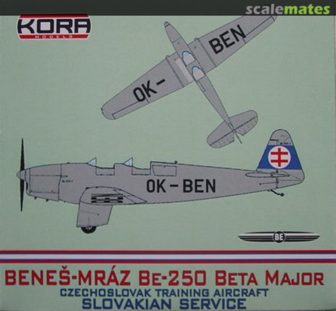 Boxart Beneš-Mráz Be-250 Beta Major 72.221 Kora Models Boxart Beneš-Mráz Be-250 Beta Major 72.221 Kora Models