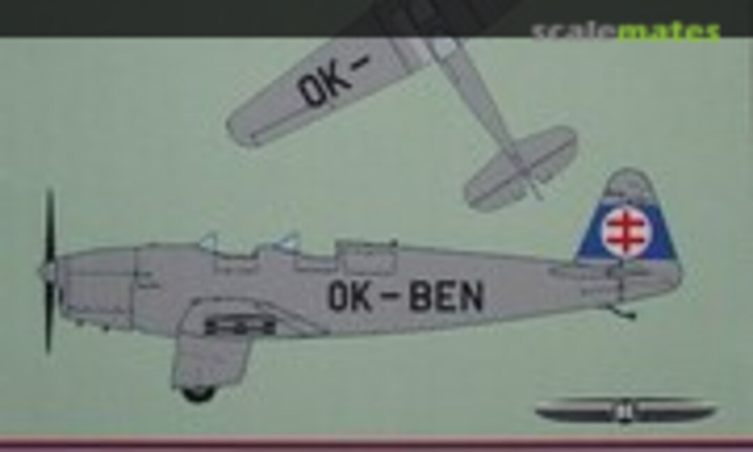 1:72 Beneš-Mráz Be-250 Beta Major (Kora Models 72.221) 72.221