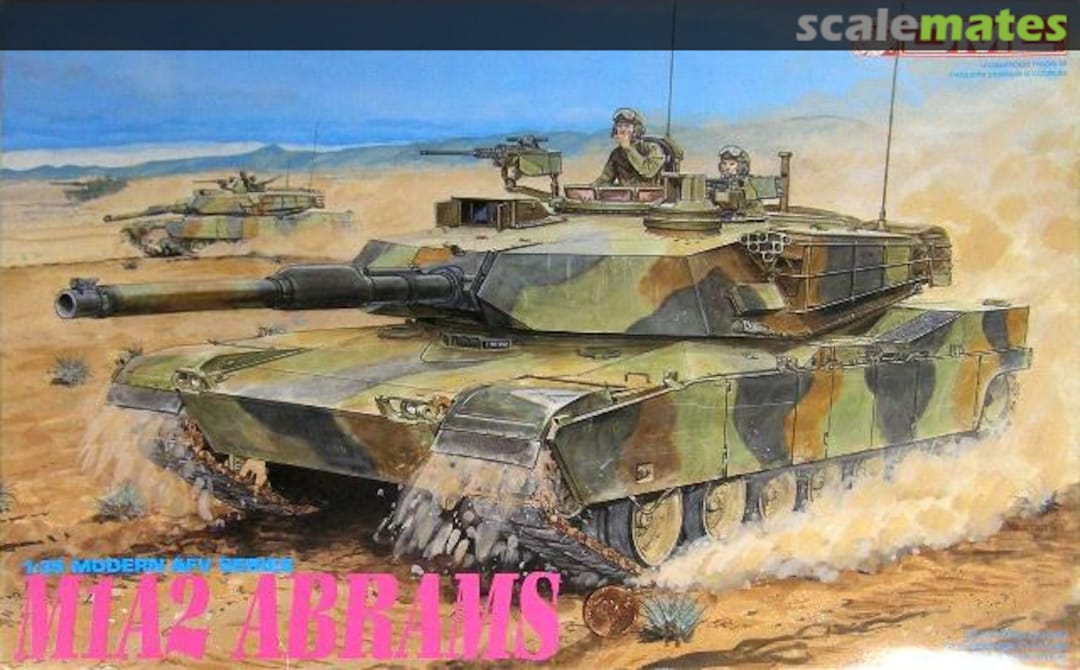 Boxart M1A2 Abrams 3524 DML Boxart M1A2 Abrams 3524 DML