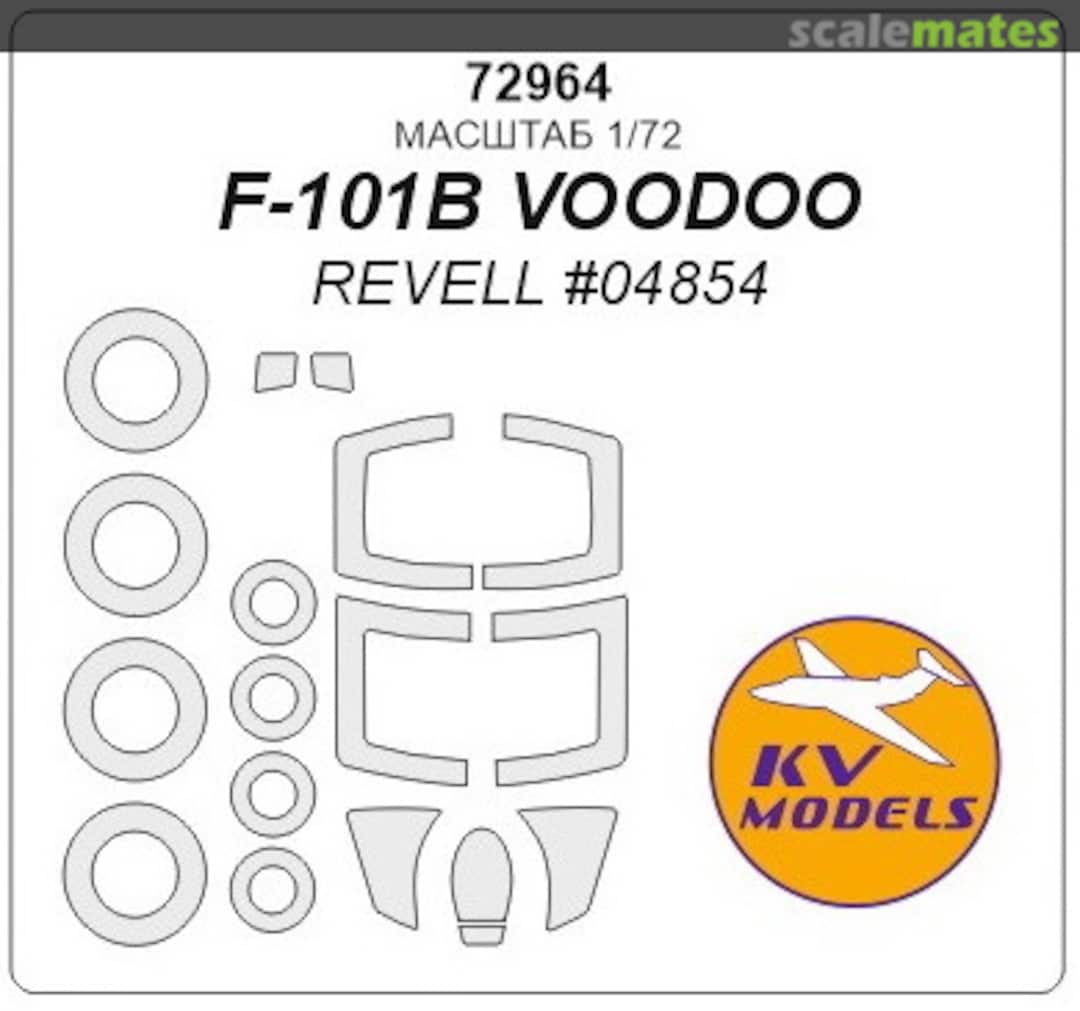 Boxart F-101B Voodoo 72964 KV Models