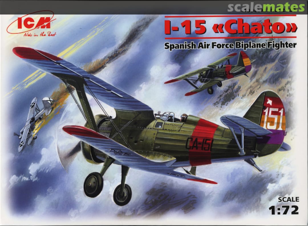 Boxart I-15 "Chato" 72061 ICM Boxart I-15 "Chato" 72061 ICM