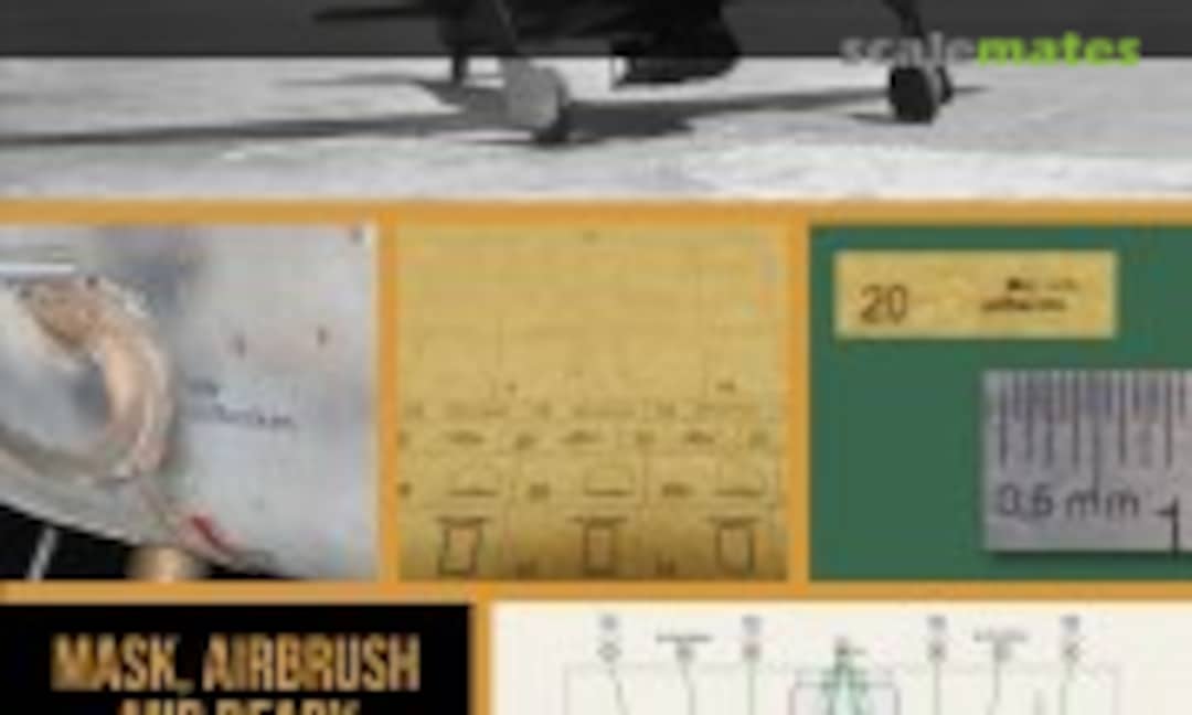 1:18 Focke Wulf 190 A-5 stencilling and national insignia masks (1ManArmy 18DET002) 18DET002