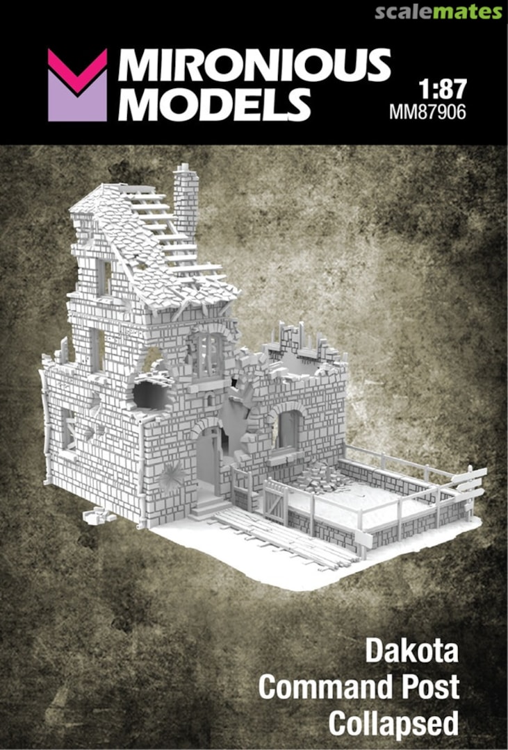 Boxart Dakota Command Post - Collapsed MM87906 Mironious Models Boxart Dakota Command Post - Collapsed MM87906 Mironious Models