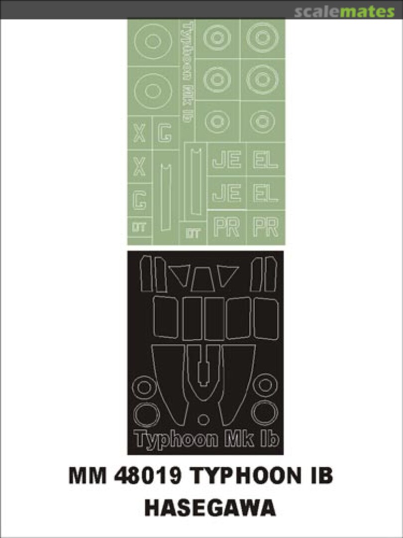 Boxart Hawker Typhoon Mk.Ib MM48019 Montex Boxart Hawker Typhoon Mk.Ib MM48019 Montex