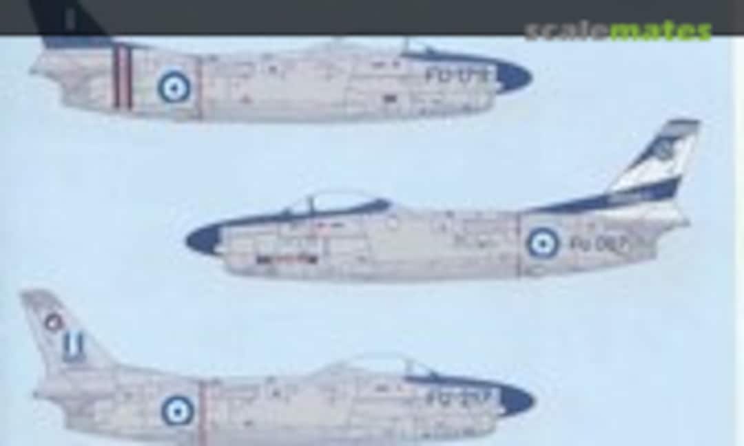 1:72 Hellenic Air Force F-86D Sabre Dogs (Icarus Productions 72014) 72014