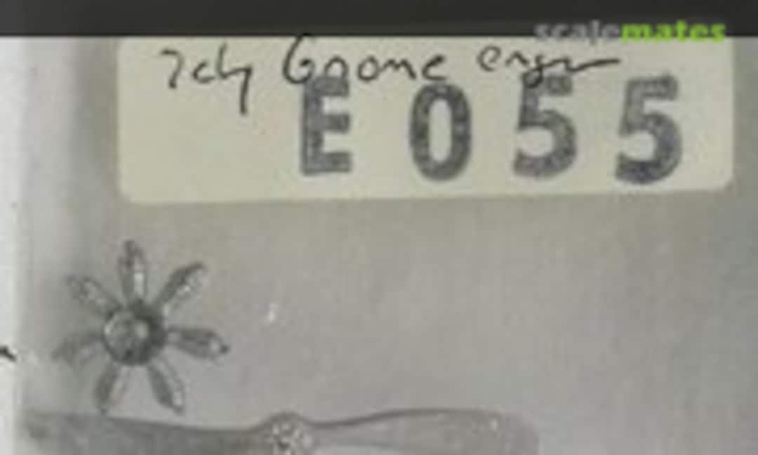 1:72 7 Cyl Gnome and 2 Blade Prop (Aeroclub E055) E055