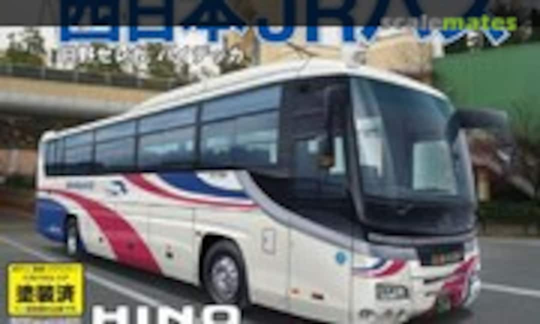 1:32 Nishi-nihon JR Bus Hino S'elega Hi Decker (Fujimi 01164) 01164