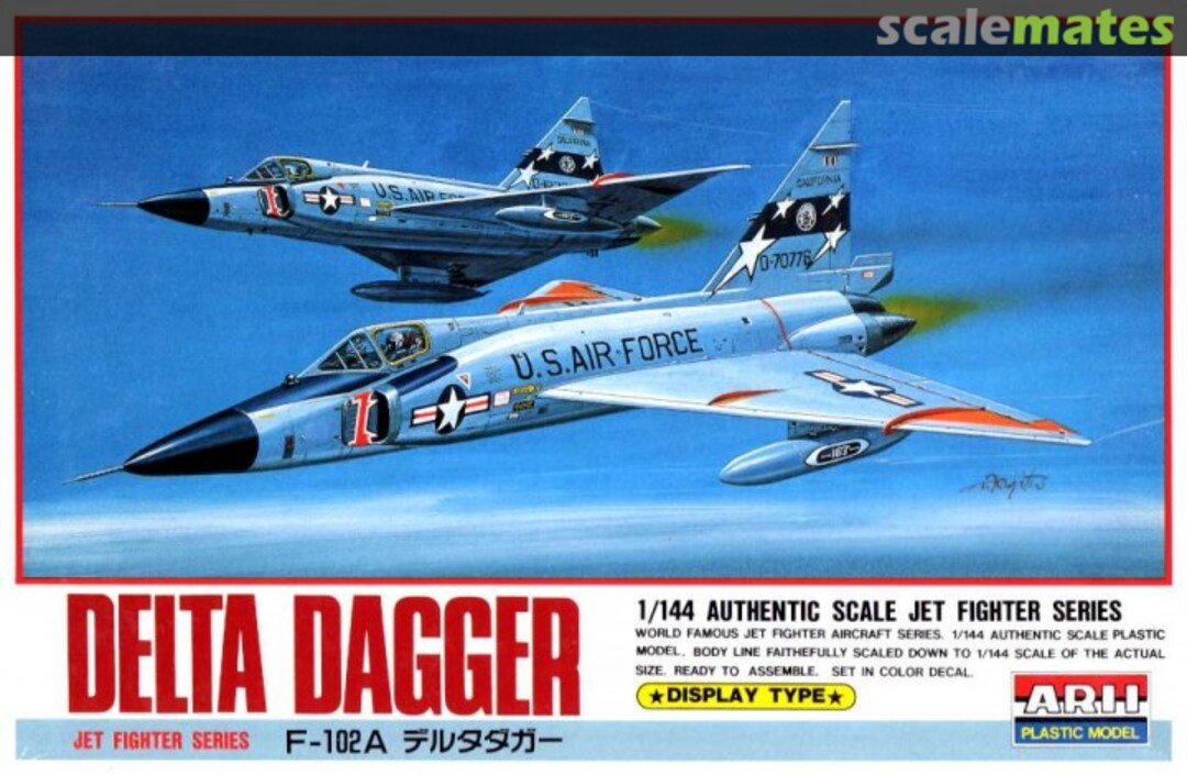 Boxart F-102A Delta Dagger A235-200 ARII