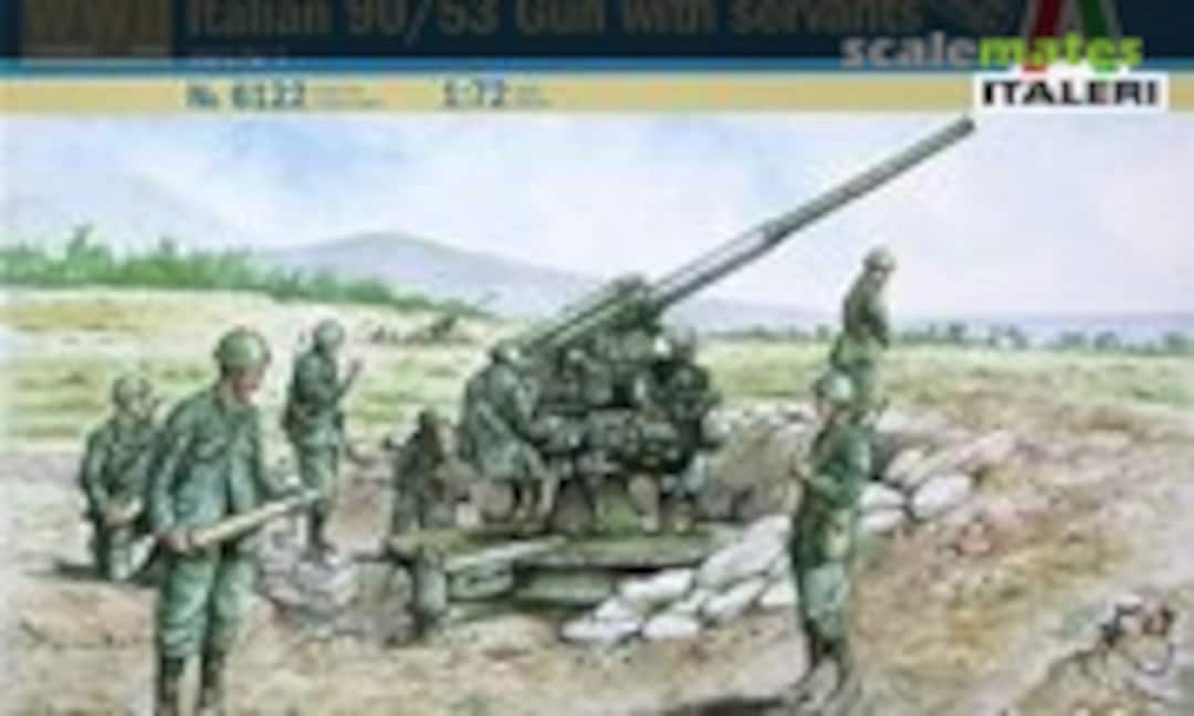 1:72 90/53 Gun with servants (Italeri 6122) 6122