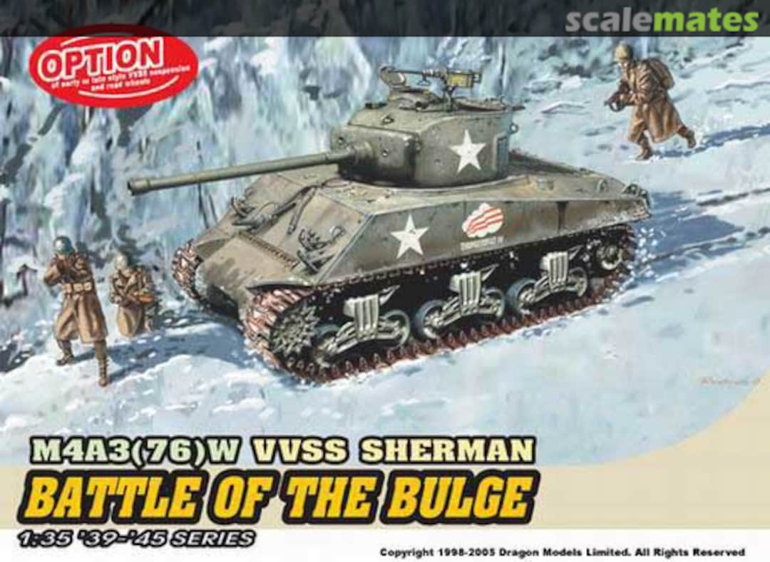 Boxart M4A3(76)W VVSS Sherman 6255 Dragon Boxart M4A3(76)W VVSS Sherman 6255 Dragon